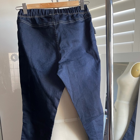 H&M Dark Blue Skinny Jeggings size 12 - Picture 3 of 7